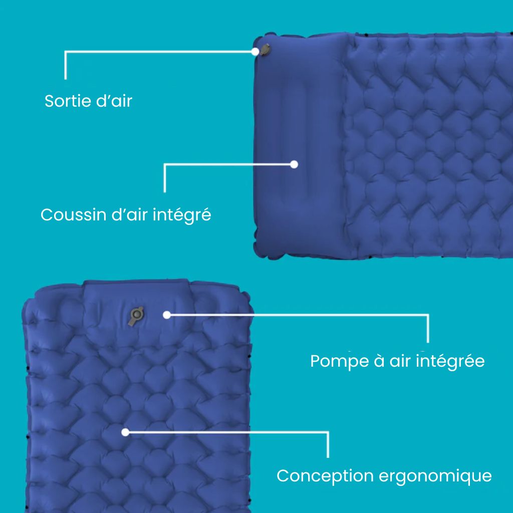 NomadSleep – Le matelas qui vous suit partout