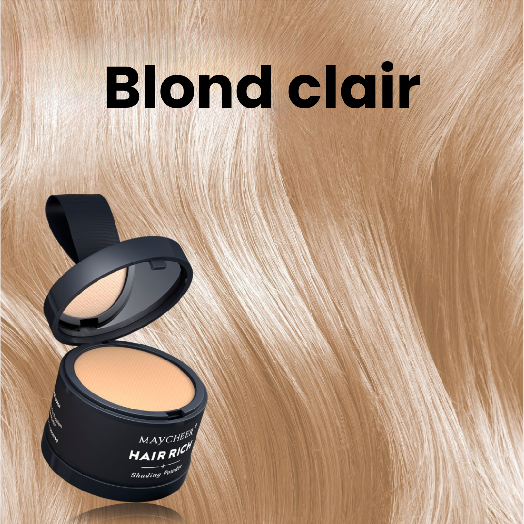 HairRich™ – La poudre qui masque instantanément vos zones clairsemées !