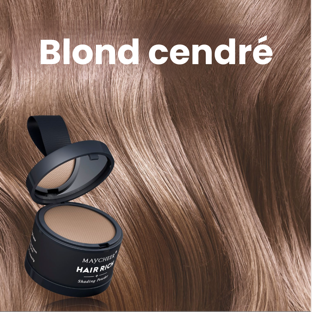 HairRich™ – La poudre qui masque instantanément vos zones clairsemées !