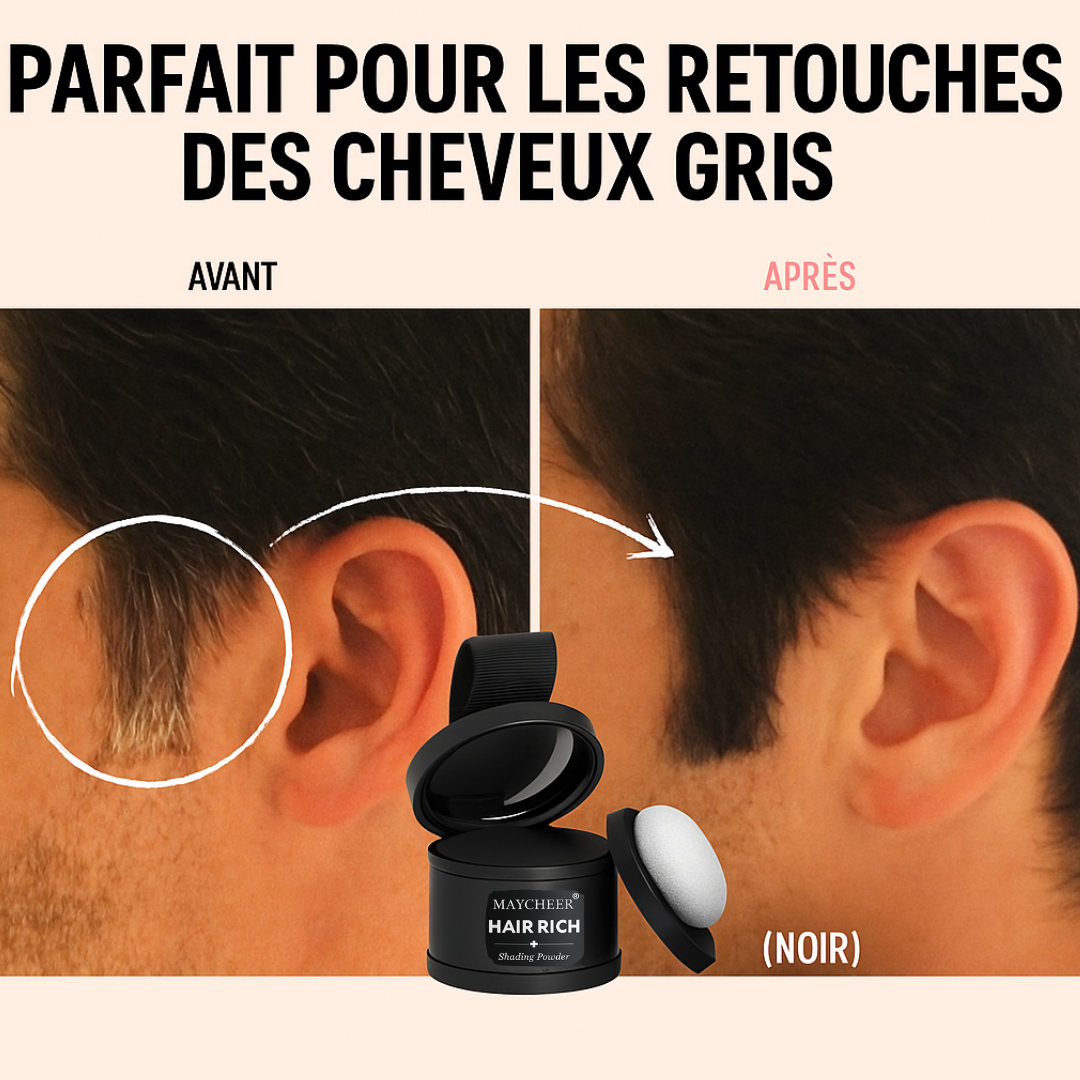 HairRich™ – La poudre capillaire naturelle qui redonne de la densité en 10 secondes