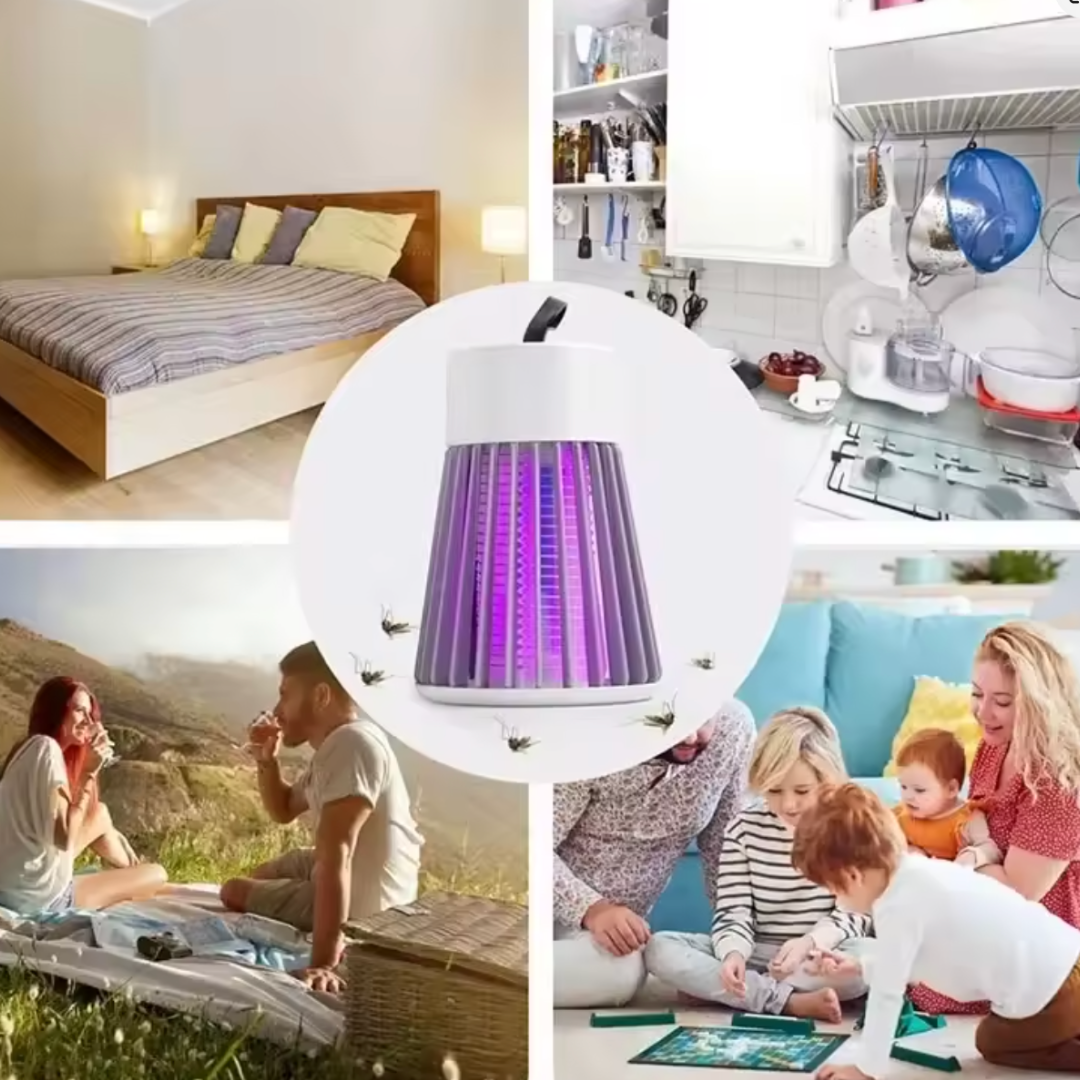 NoMoustik – La lampe UV anti-moustiques silencieuse pour des nuits paisibles