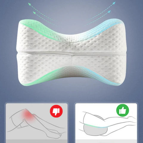 GenouRelax™ - Le coussin qui protège vos genoux et vos hanches