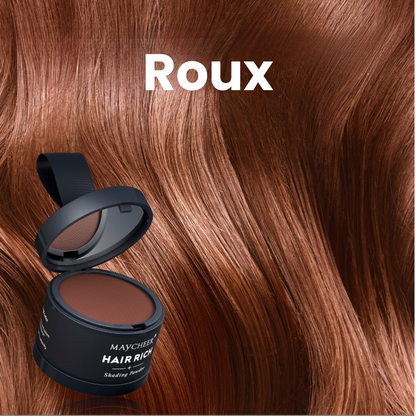 HairRich™ – La poudre qui masque instantanément vos zones clairsemées !