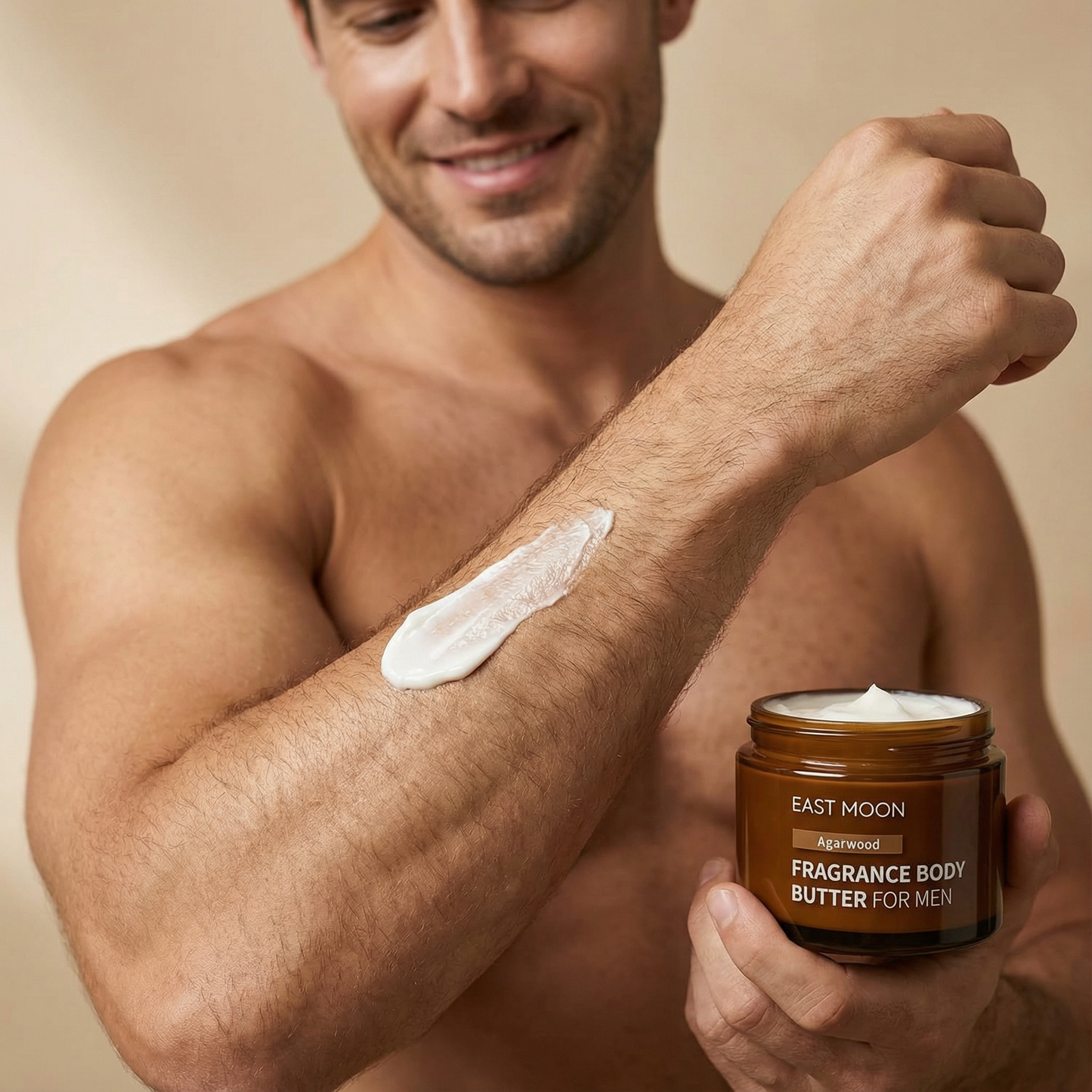 EastMoon™ – Le beurre corporel hydratant & parfumé au sillage envoûtant