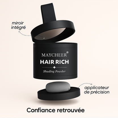 HairRich™ – La poudre capillaire naturelle qui redonne de la densité en 10 secondes