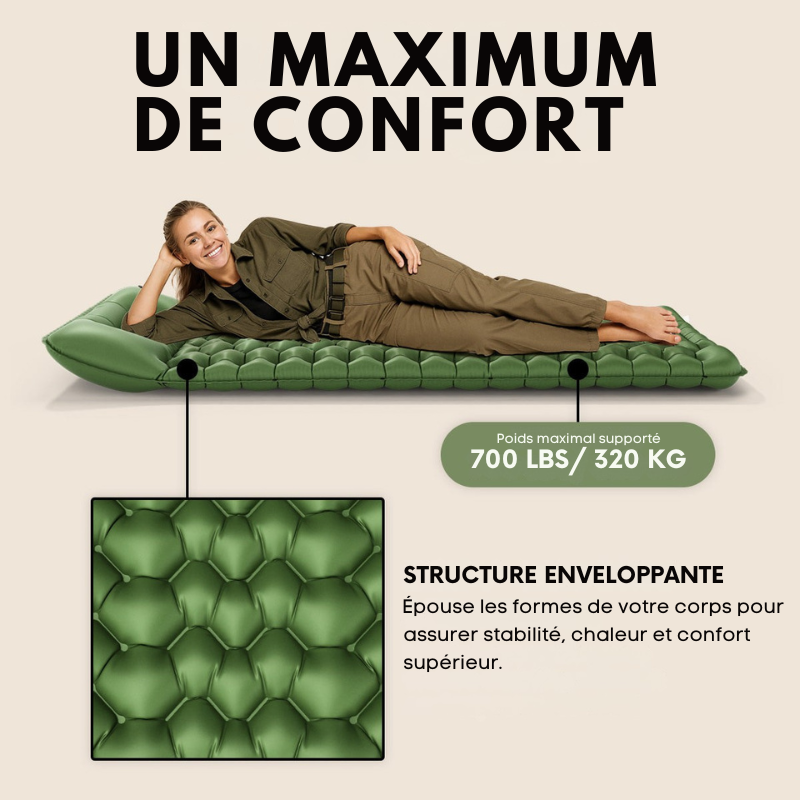 NomadSleep – Le matelas qui vous suit partout