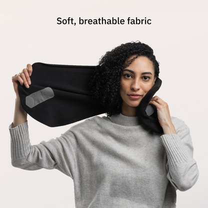 SleepGo™ – Le coussin de voyage qui vous suit partout, pour des siestes sans douleurs.